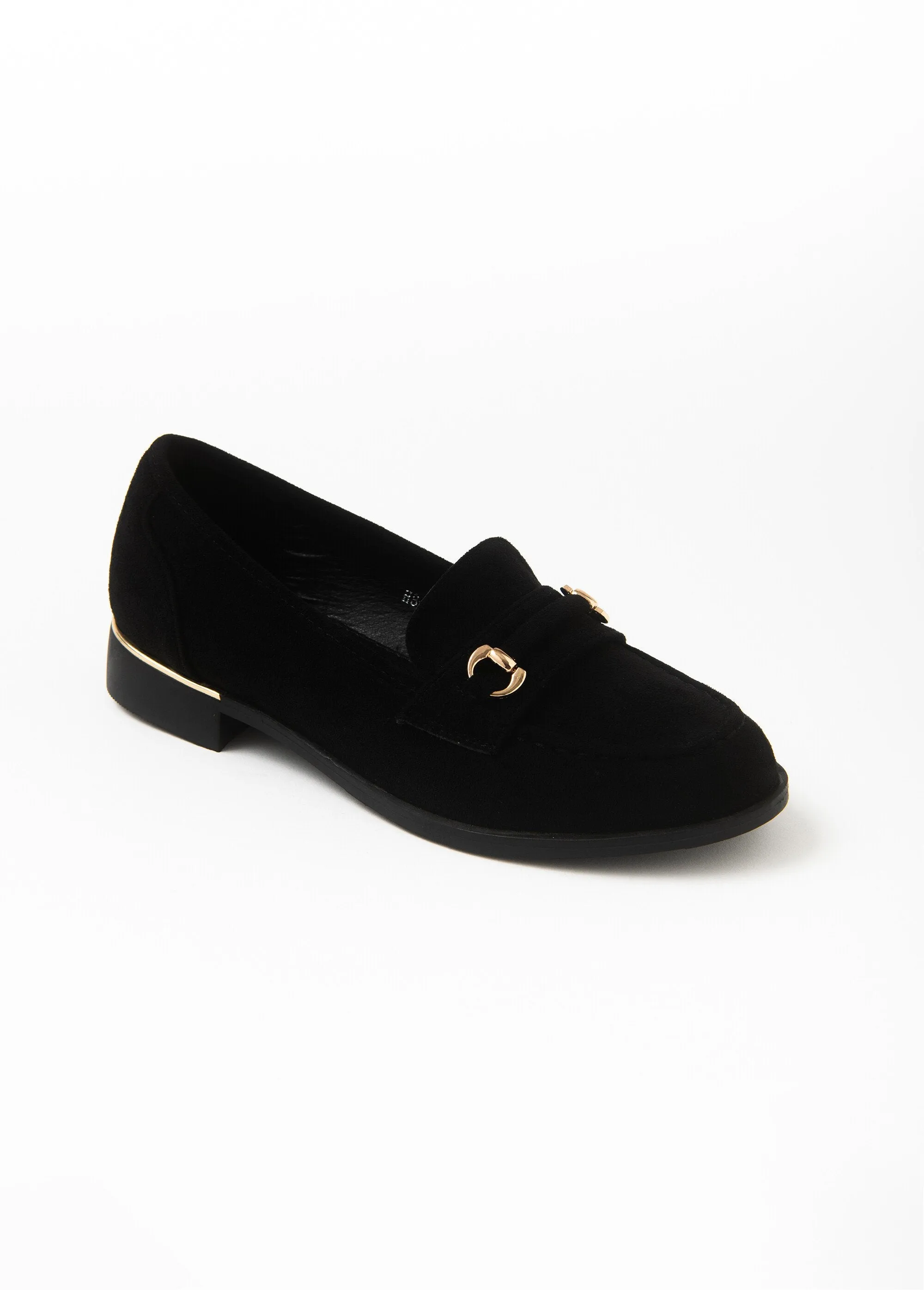 Loafers with bit detail and heels
