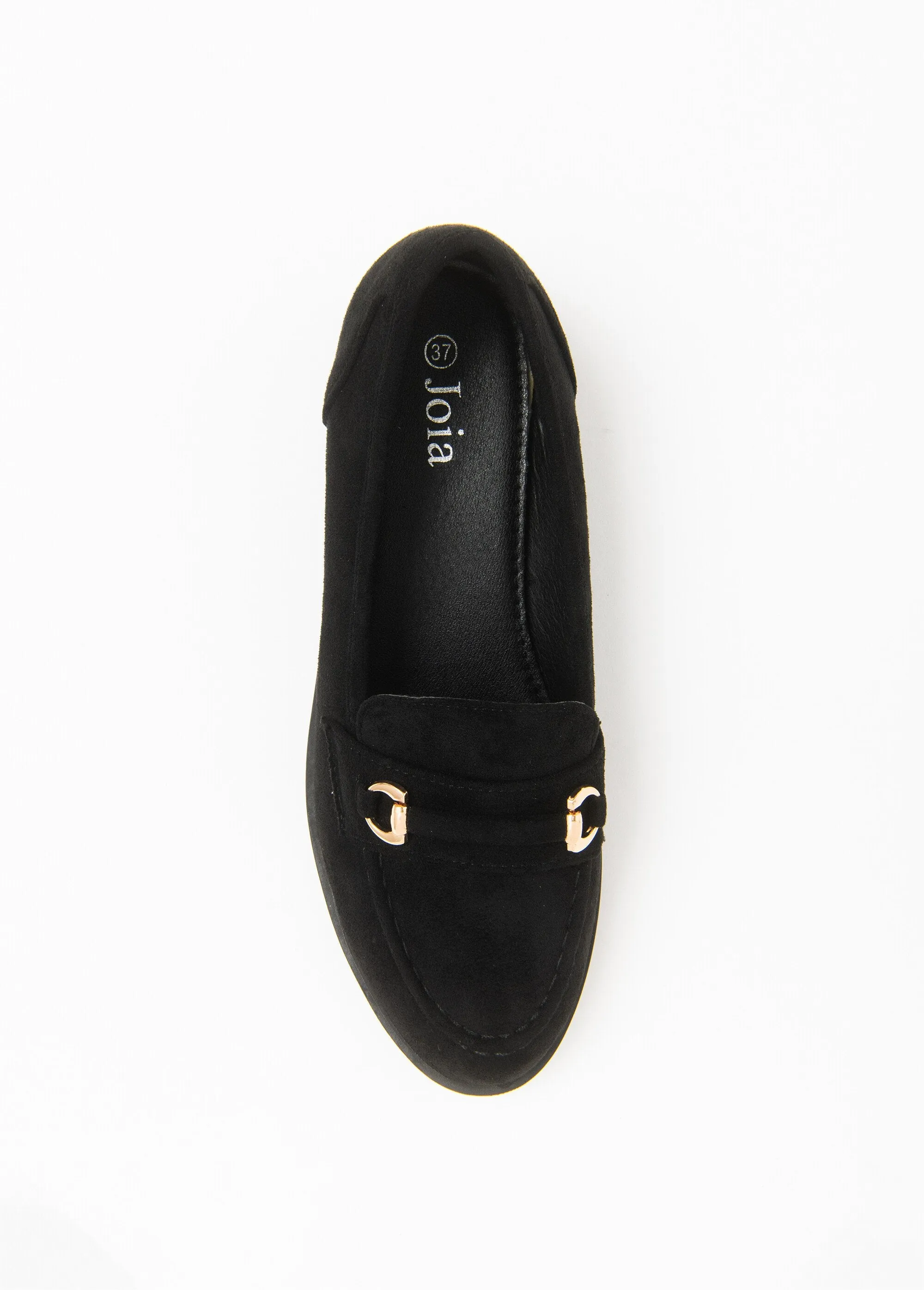 Loafers with bit detail and heels