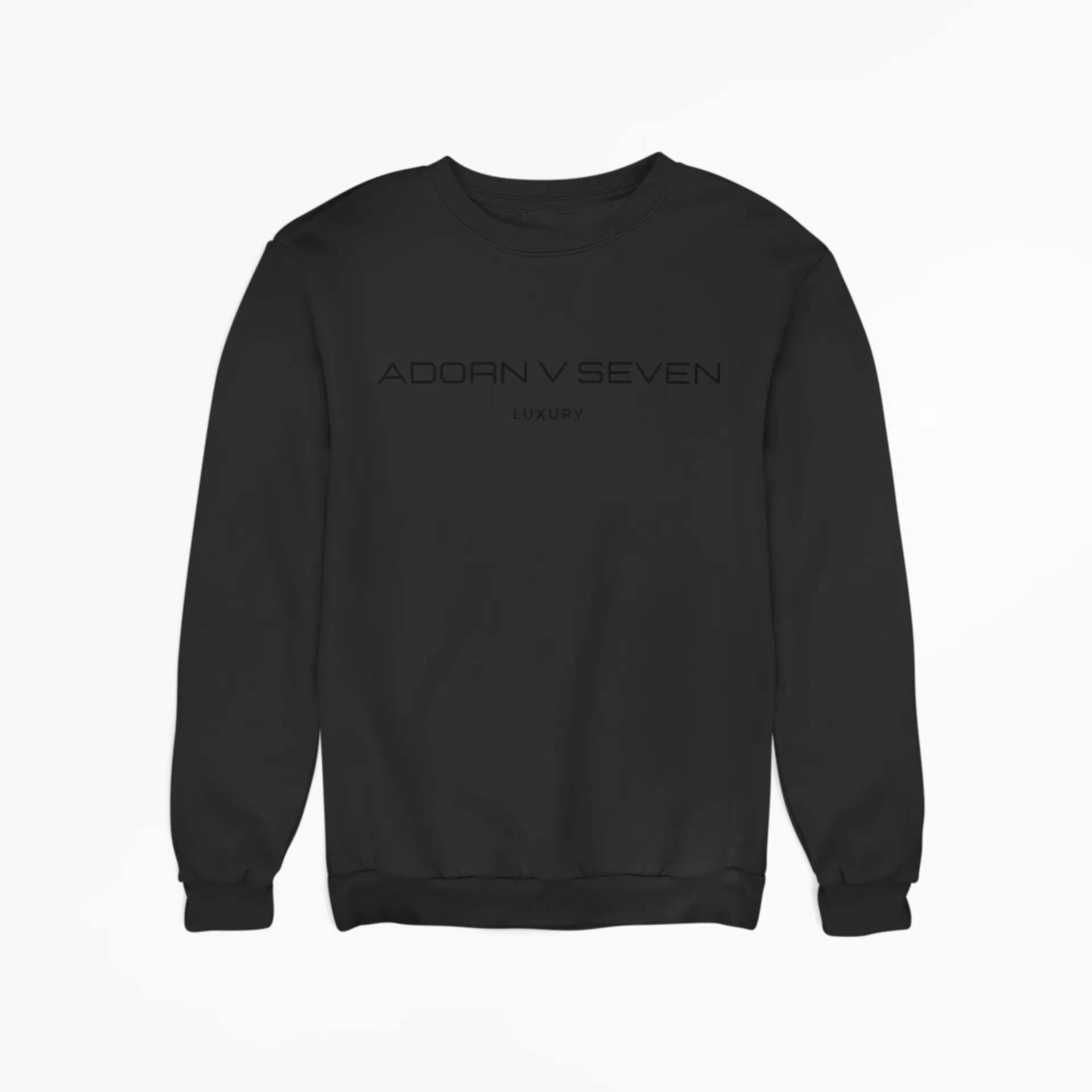 Luxury Blackout Sweatshirt