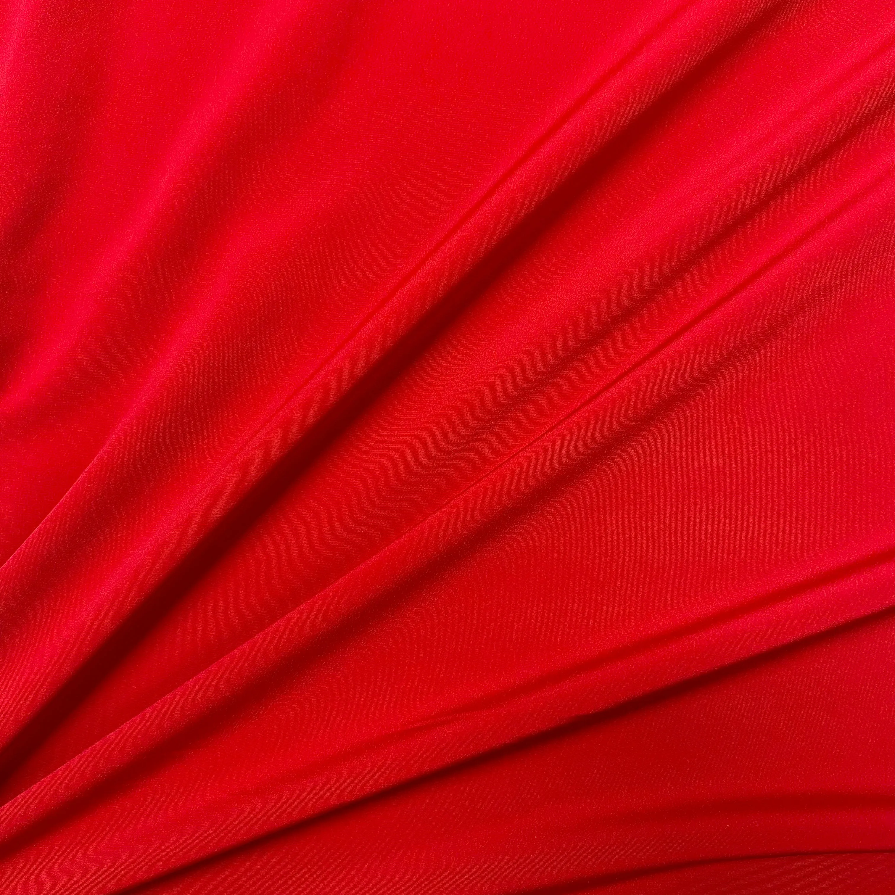 Luxury Crepe - Red