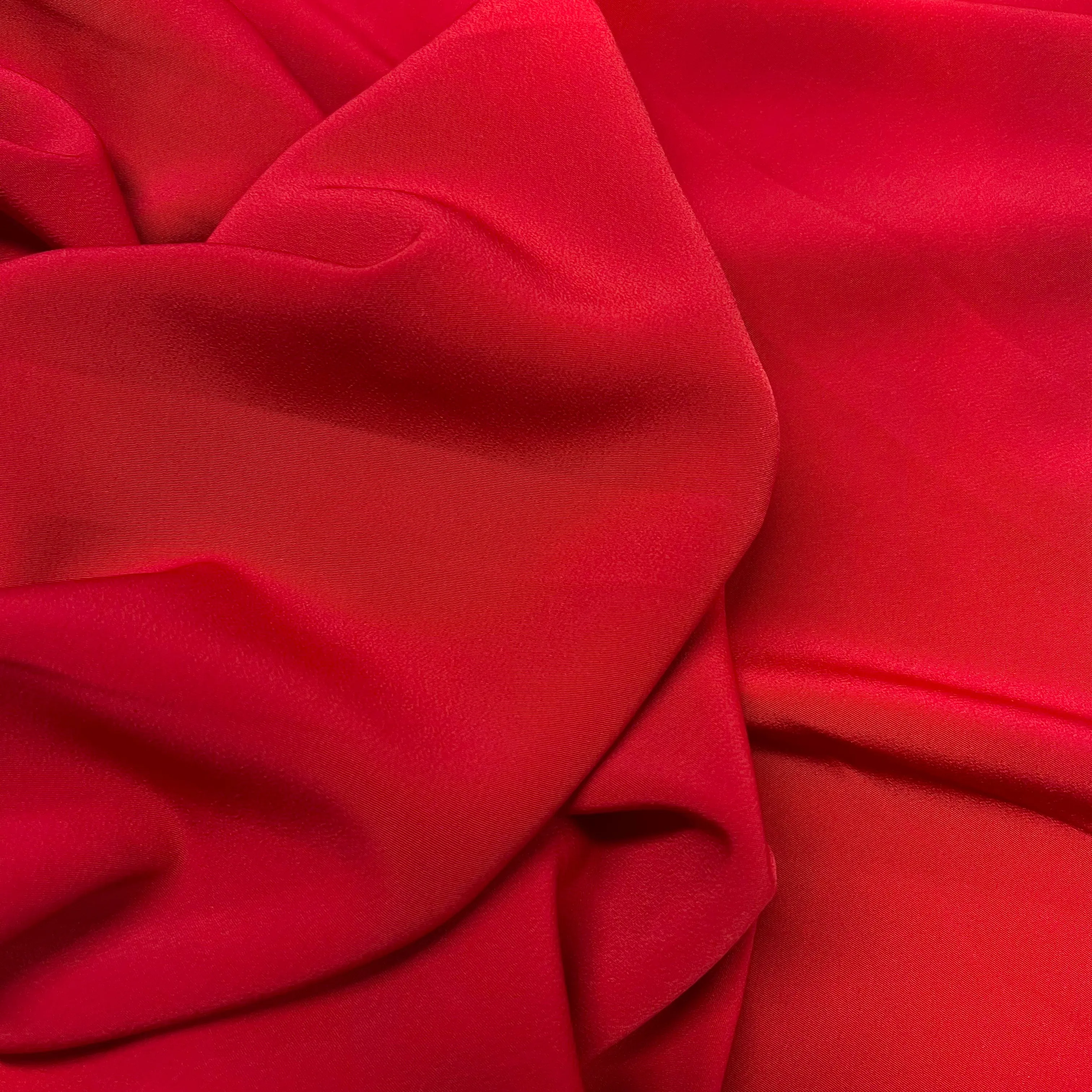 Luxury Crepe - Red