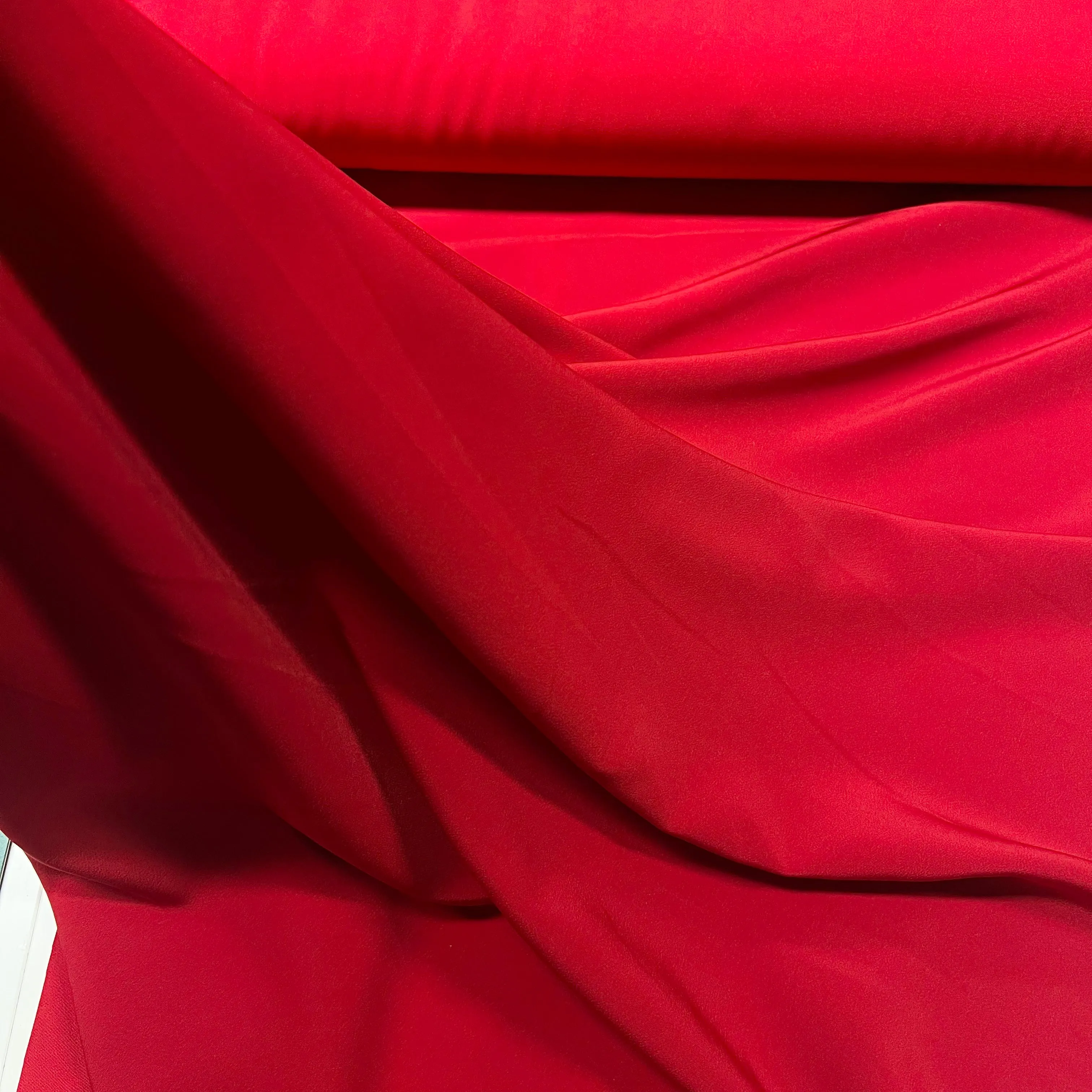 Luxury Crepe - Red