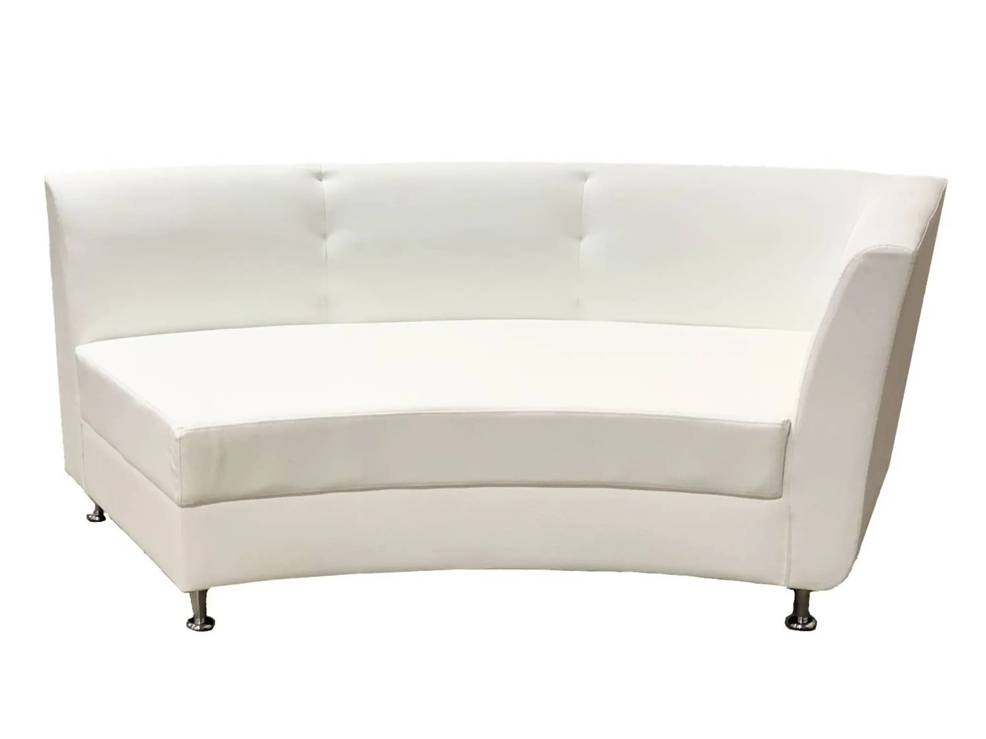 LUXURY LEFT ARM SECTION - WHITE