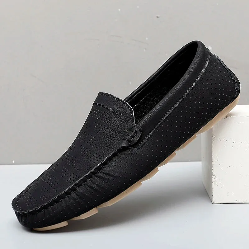 Mason Leather Moccasins