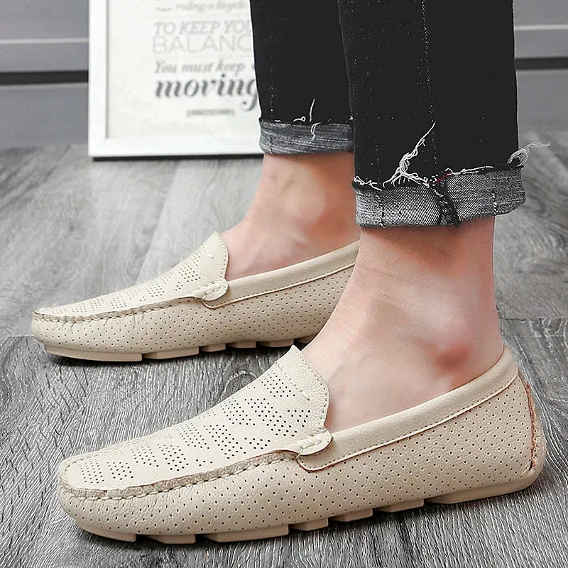 Mason Leather Moccasins