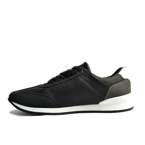 Men's Fashion Sneaker - Black Color v810 | Durable Rubber Sole