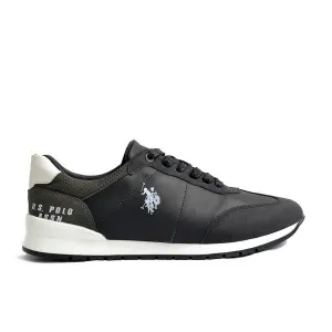 Men's Fashion Sneaker - Black Color v810 | Durable Rubber Sole