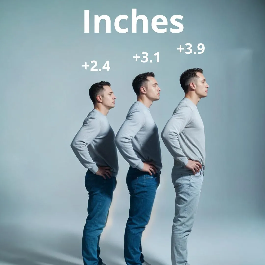 Men's Premium Elevation Sneakers 2.4, 3.1 & 3.9 Inches Lift