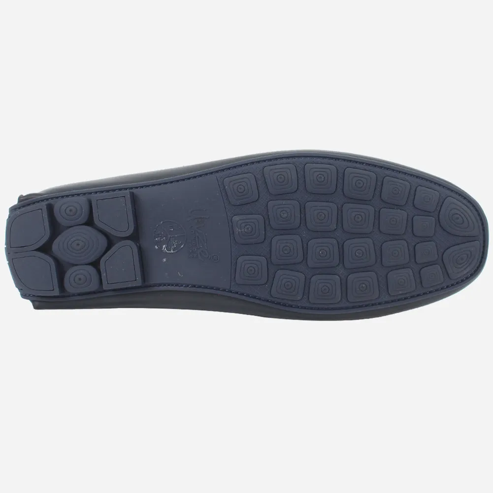 Mens "DUEL" Slip-On Decorate Moccasins Shoes