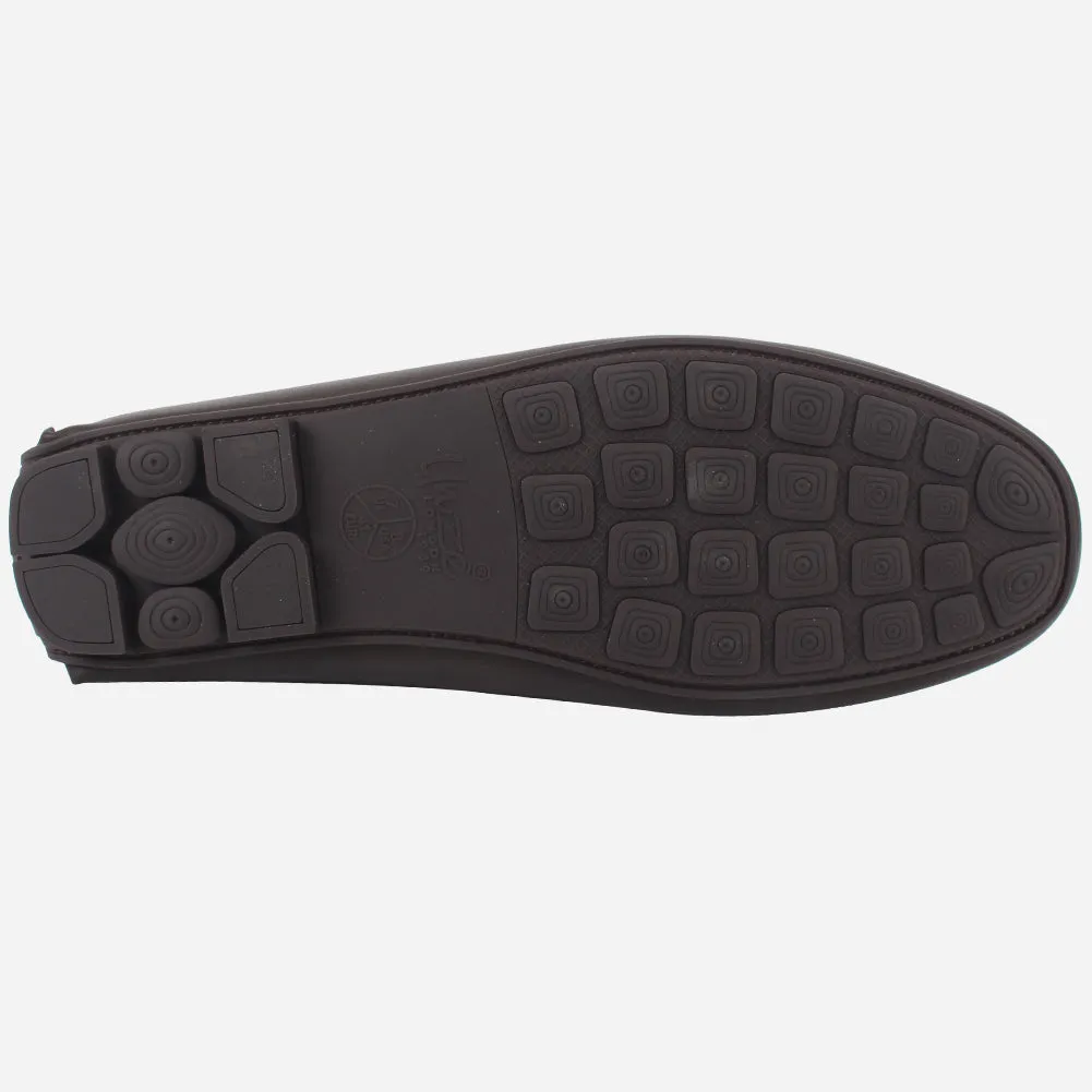 Mens "DUEL" Slip-On Decorate Moccasins Shoes
