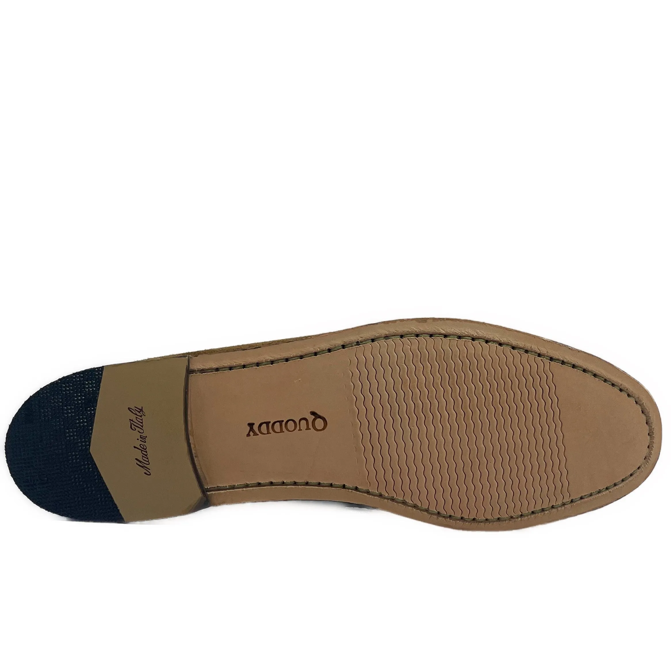 Men’s True Penny:  Mushroom Suede LE