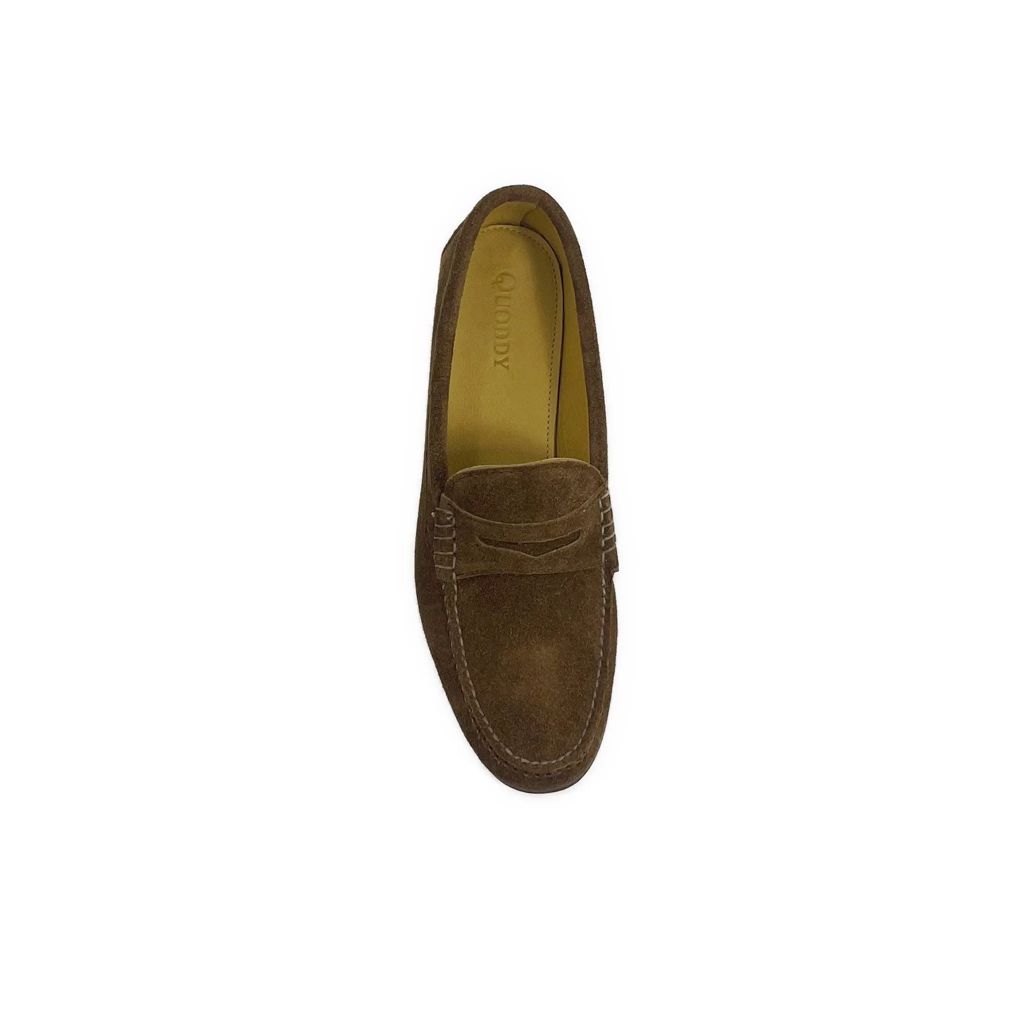 Men’s True Penny:  Mushroom Suede LE