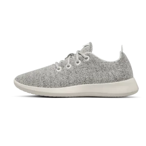 Men's Wool Runners - Dapple Grey (Cream Sole)