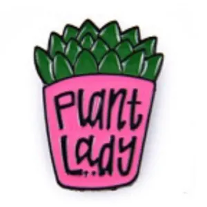 METAL SHOE CHARMS - PLANT LADY