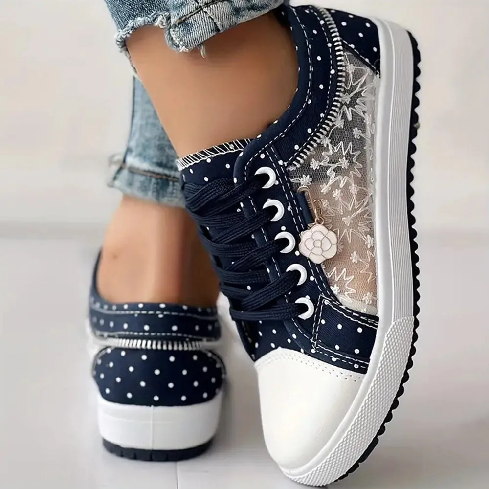 Mielle™ - Dotted Lace Sneakers