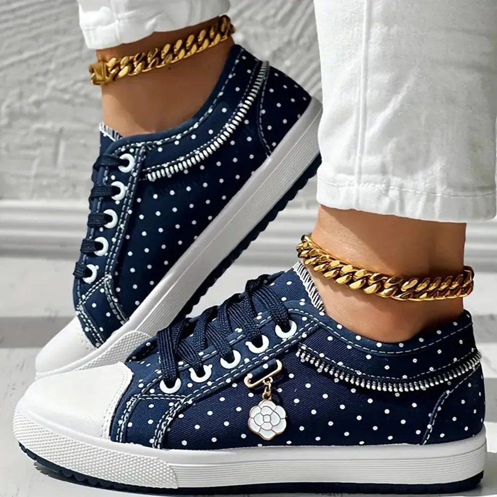 Mielle™ - Dotted Lace Sneakers