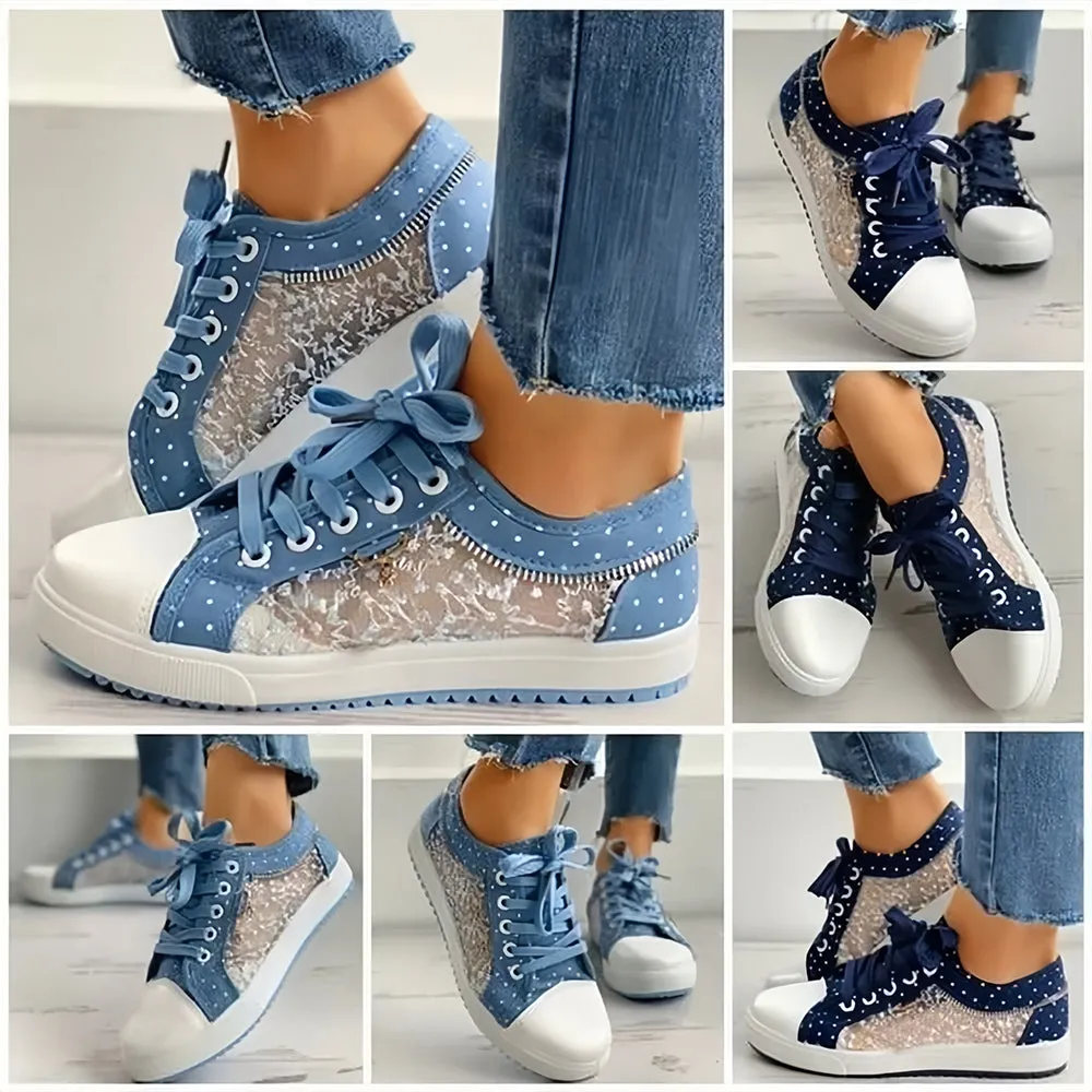 Mielle™ - Dotted Lace Sneakers