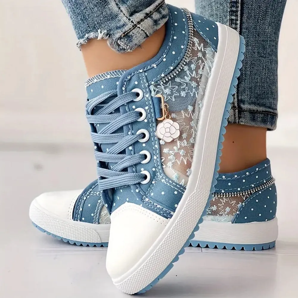 Mielle™ - Dotted Lace Sneakers