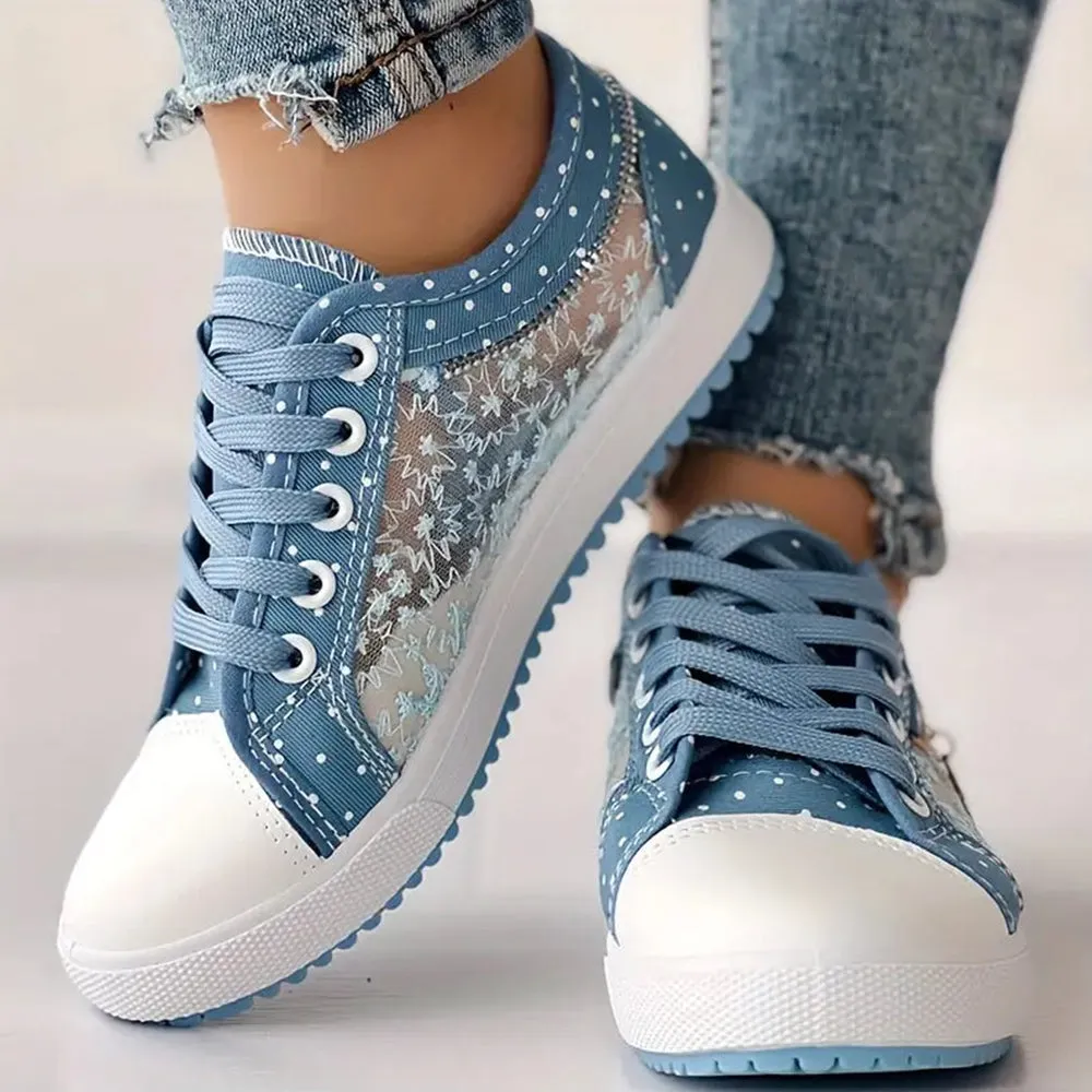 Mielle™ - Dotted Lace Sneakers