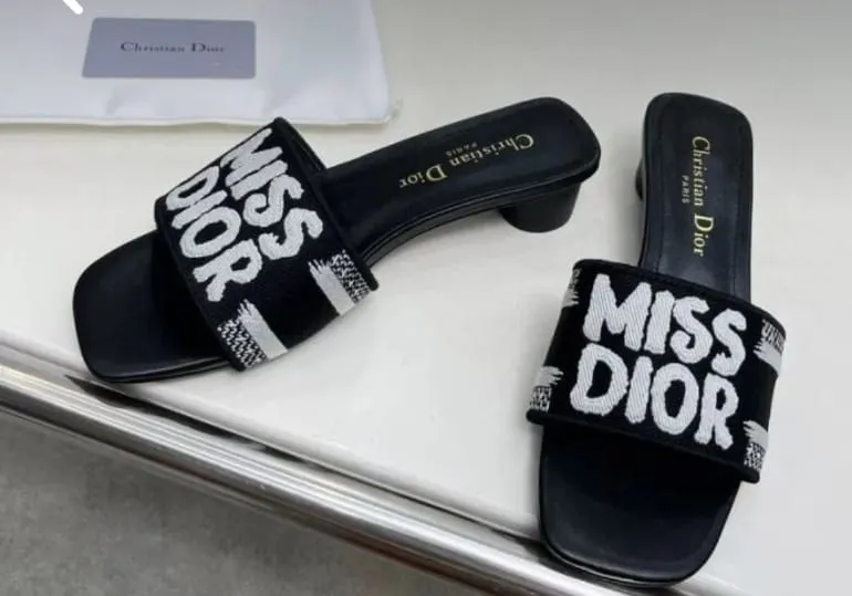 Miss Dior Heels (Black)