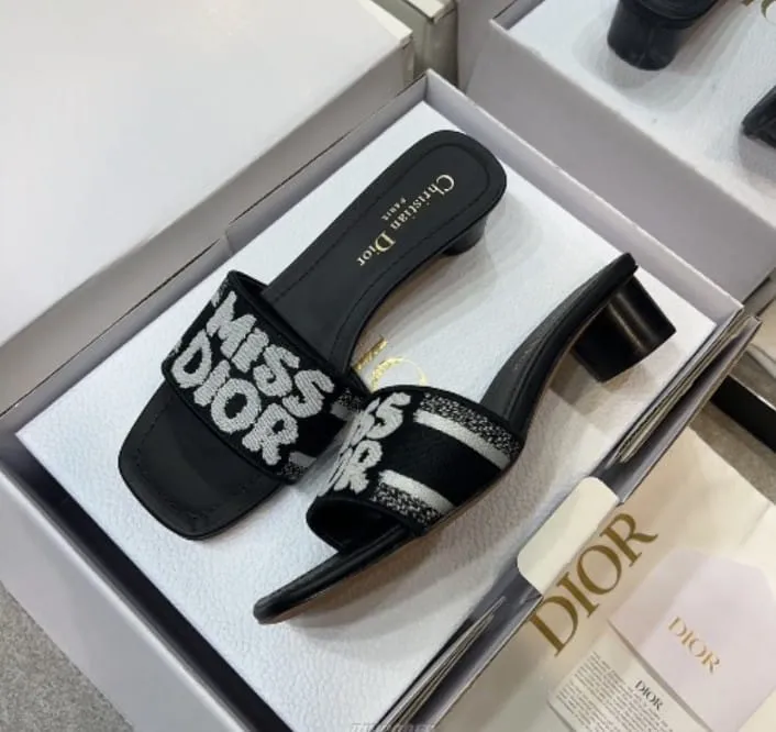 Miss Dior Heels (Black)