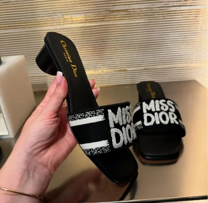Miss Dior Heels (Black)