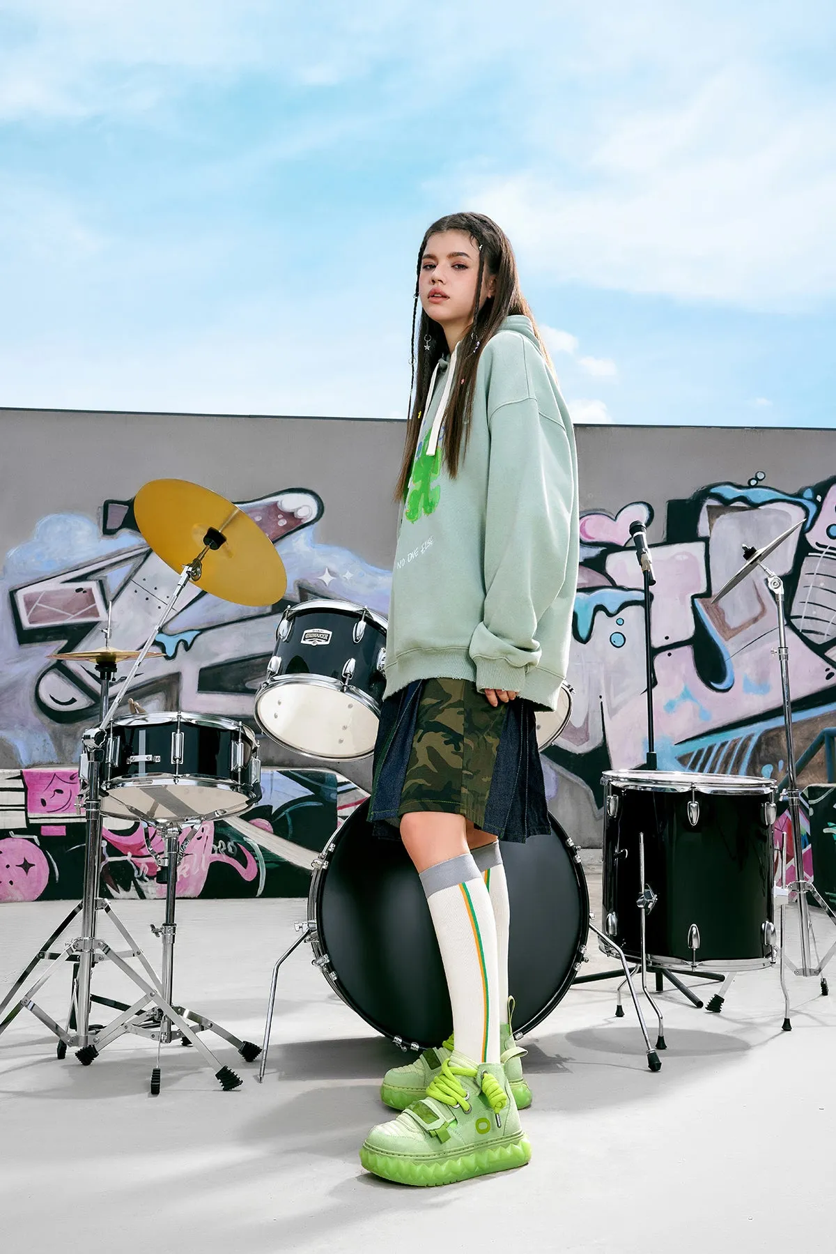 MIXCE Unisex High Top Sneakers For Women And Men