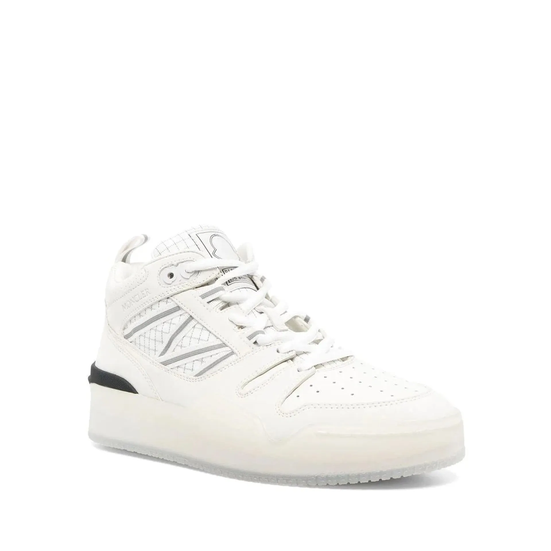 MONCLER Pivot Leather Sneakers for Women - Stylish Comfort