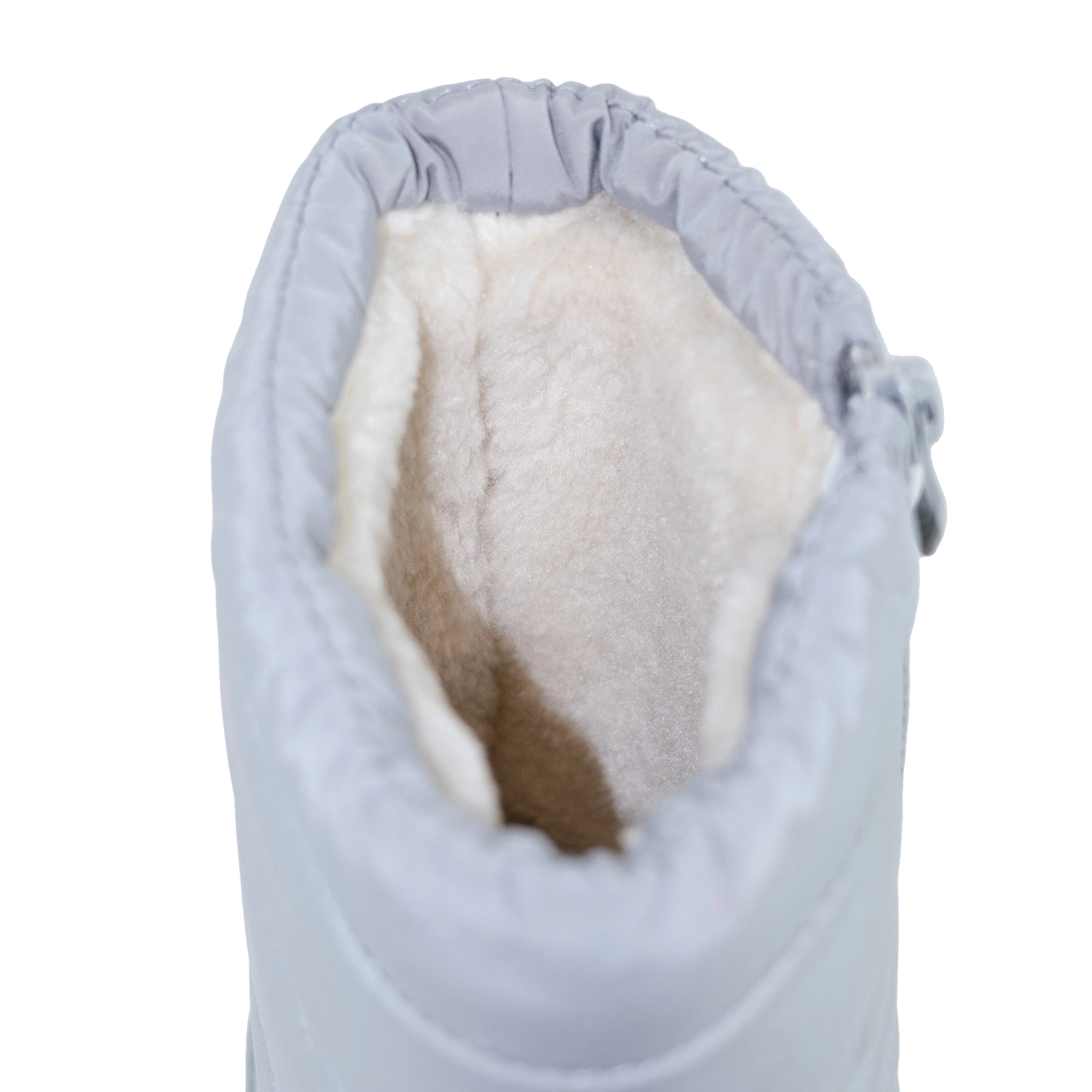 Mountain - Faux Fur Winter Boots, Waterproof Nylon Design, Inward Zipper for Easy Wear, Ideal for Snowy Days