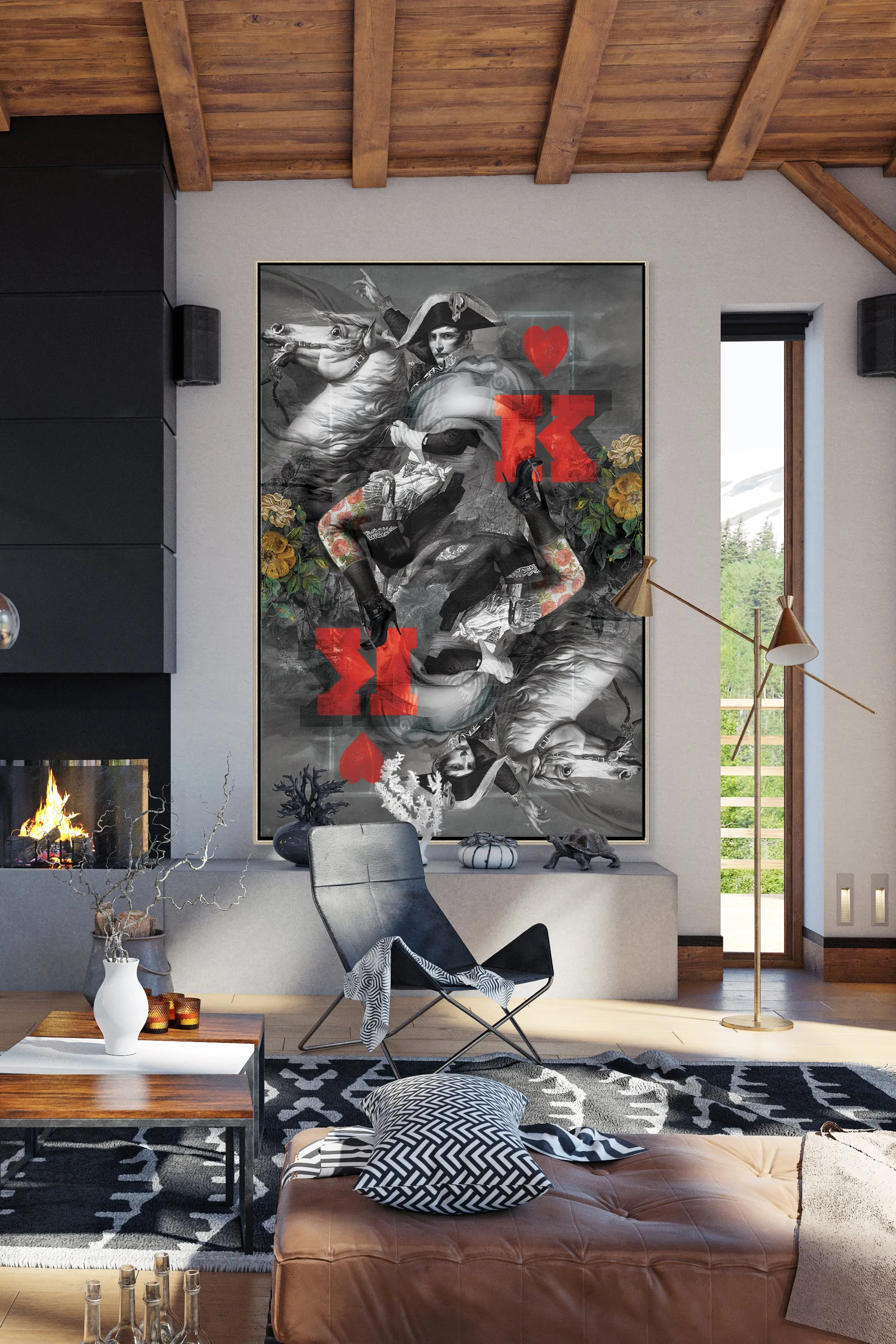 Nappy The King - Up to 60"x90"