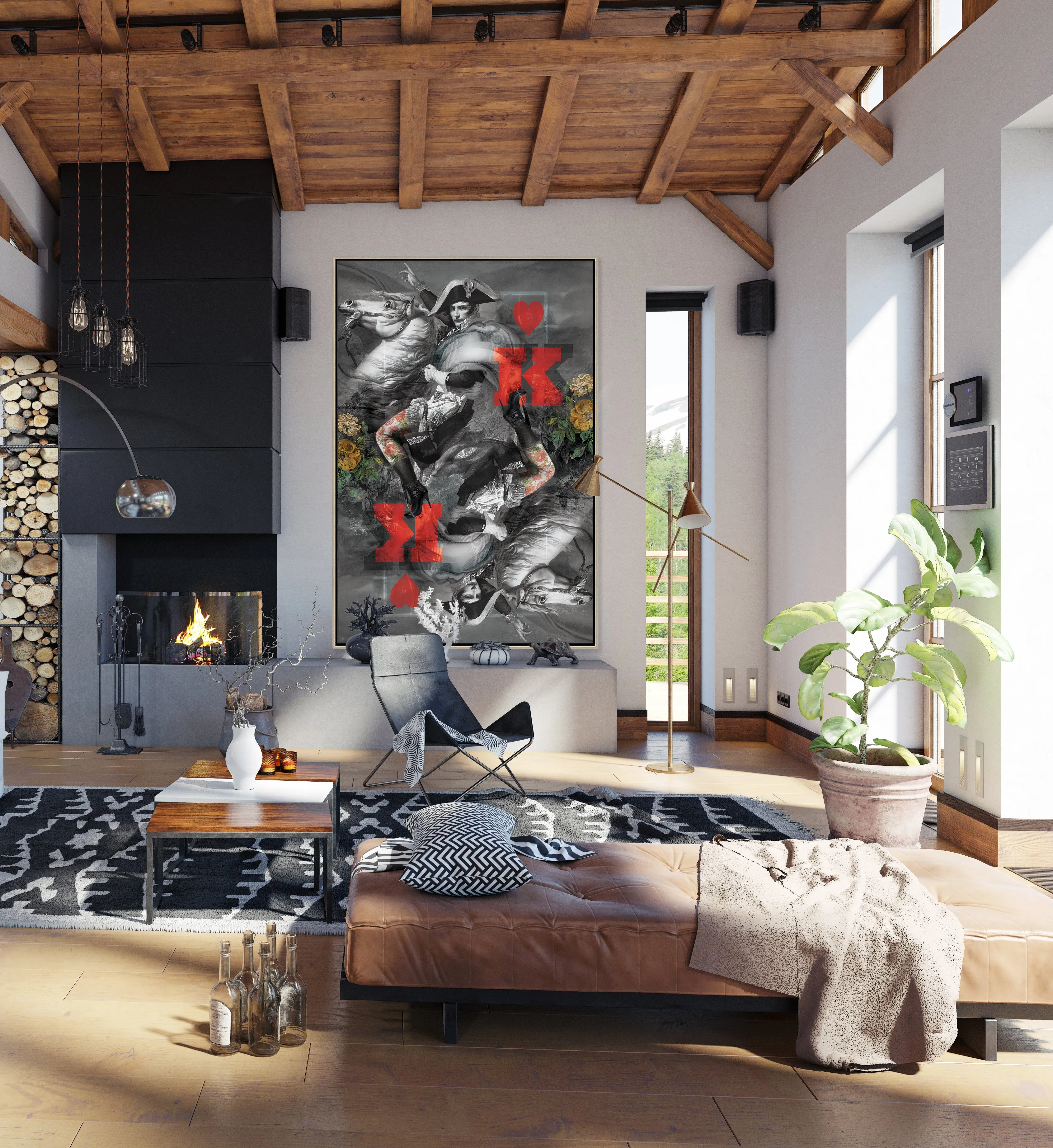 Nappy The King - Up to 60"x90"