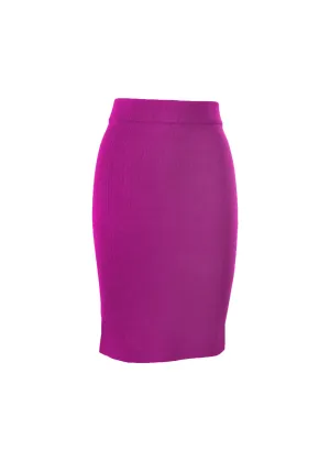 NATALIYA PENCIL SKIRT - MAGENTA