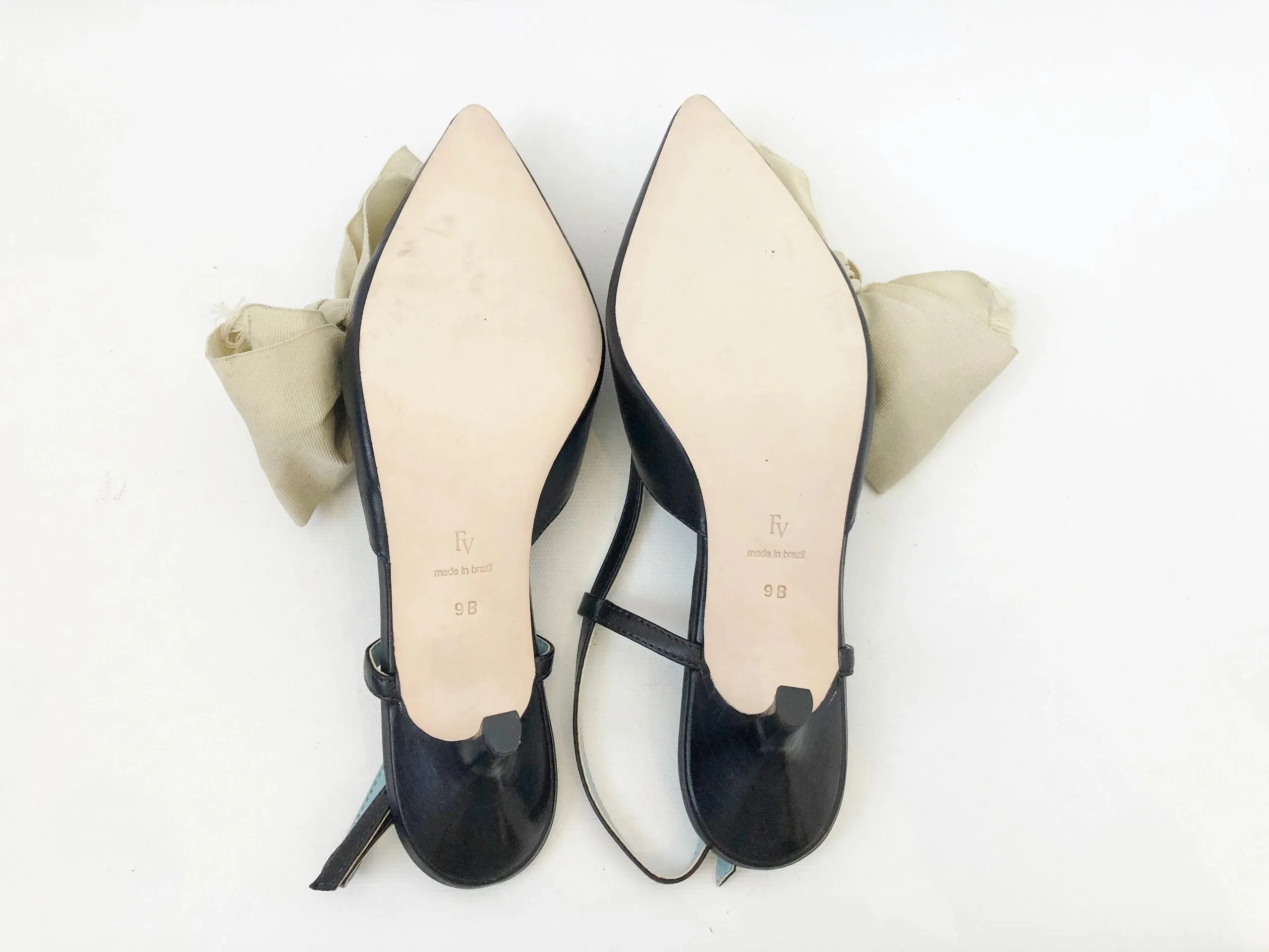NEW Bow Slingbacks Size 9