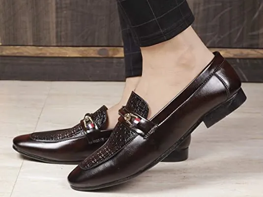 New Fashion Wedding And Party Wear Casual Moccasins Slip-on Shoes For Men's-JonasParamount