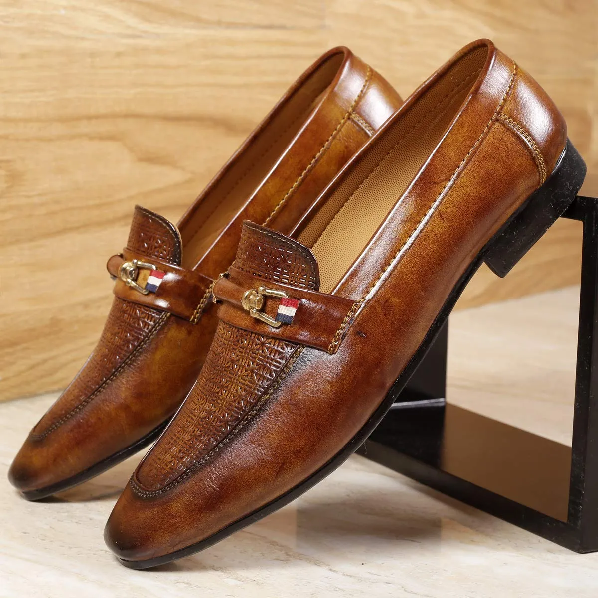 New Fashion Wedding And Party Wear Casual Moccasins Slip-on Shoes For Men's-JonasParamount