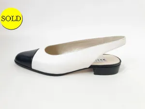 NEW Fratelli Rossetti Cap-Toe Slingback Size 39 It (9 Us)