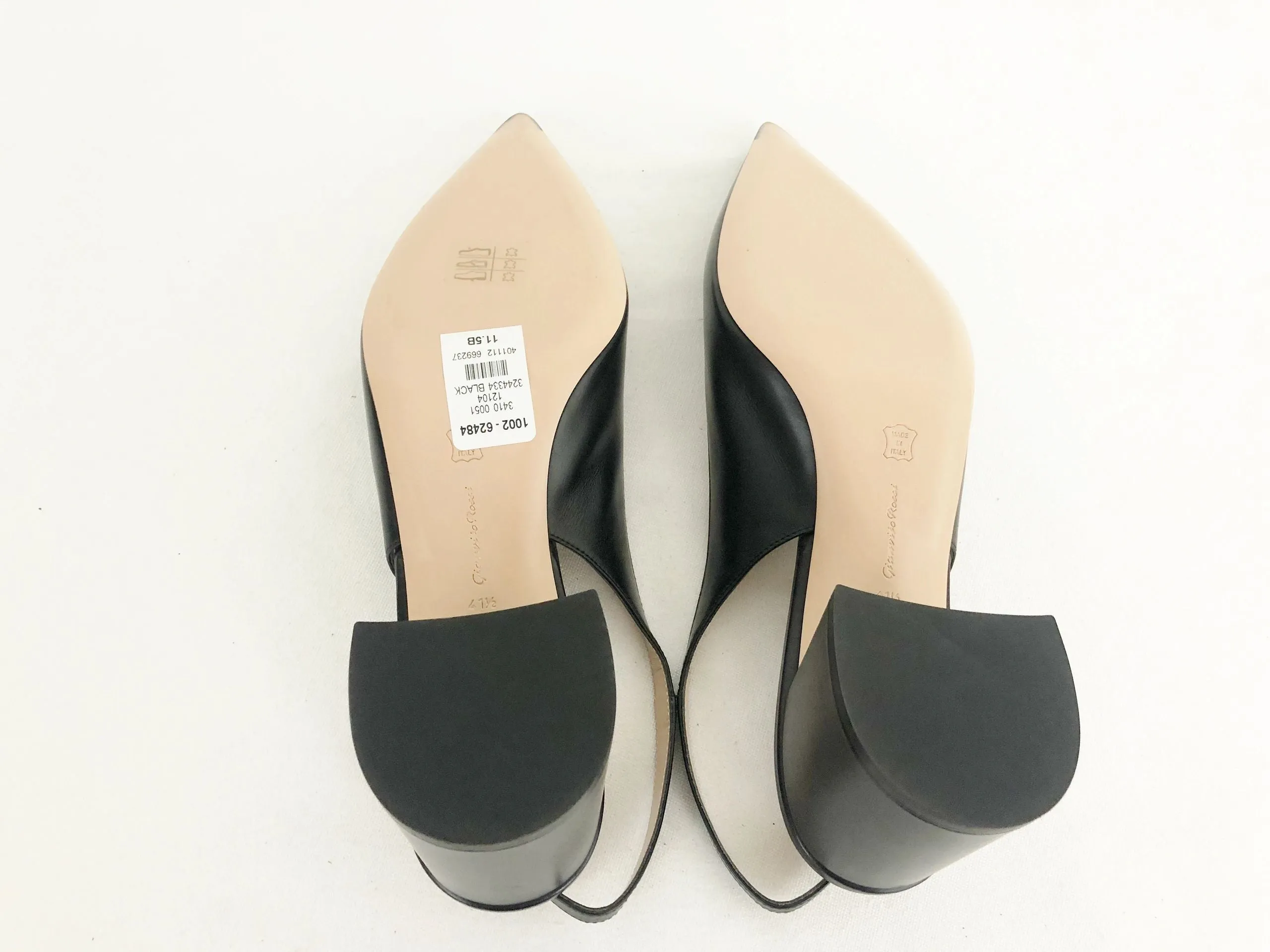 NEW Gianvito Rossi Slingback Pump Size 41.5 It (11.5 Us)