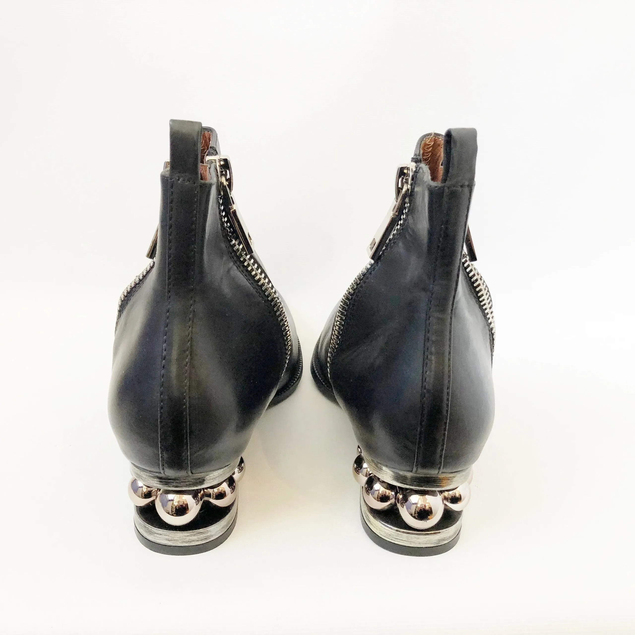 NEW Jeffrey Campbell Ball Heel Boots Size 9.5