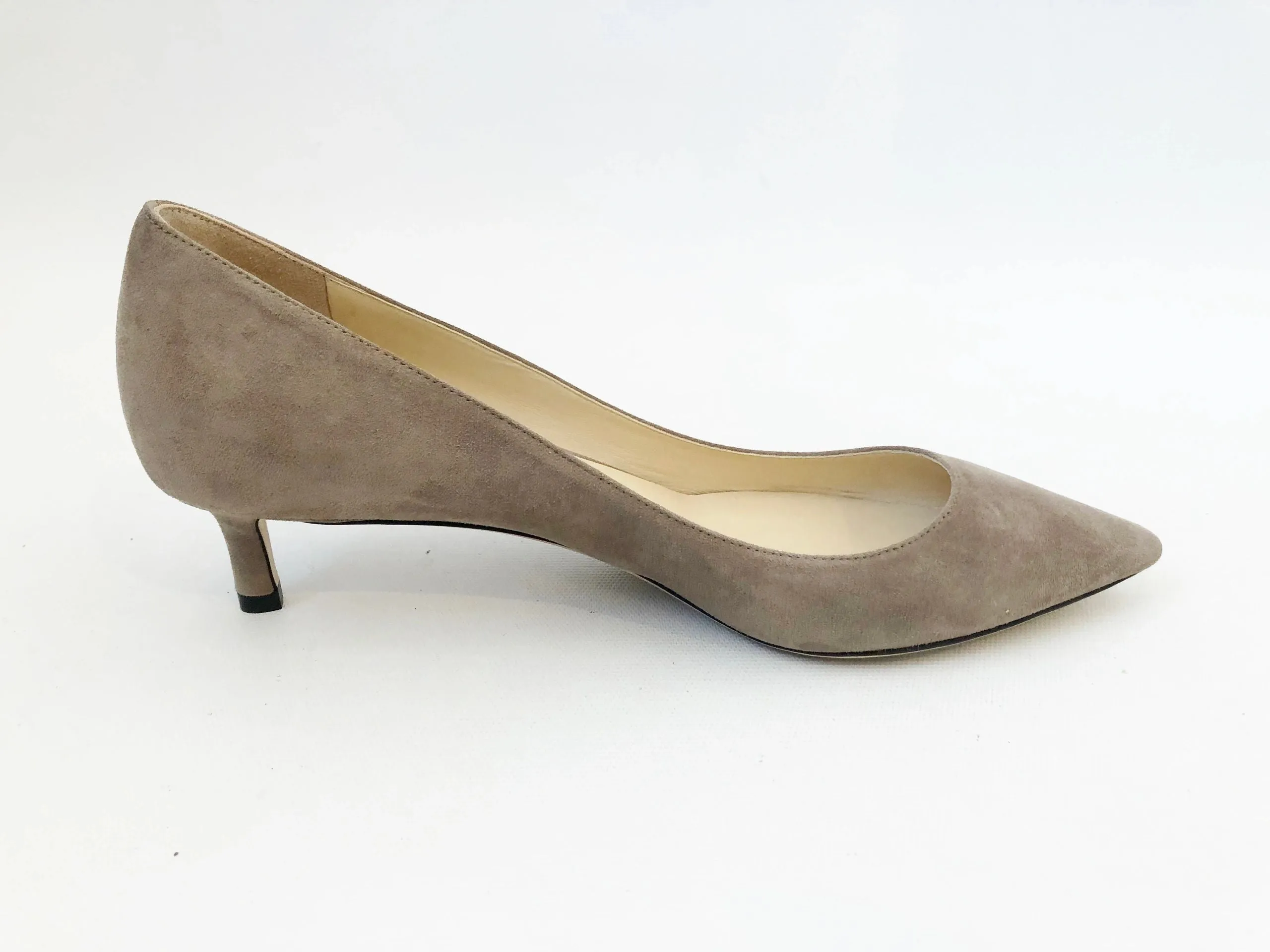 NEW Jimmy Choo Suede Pumps Size 37.5 It (7.5 Us)