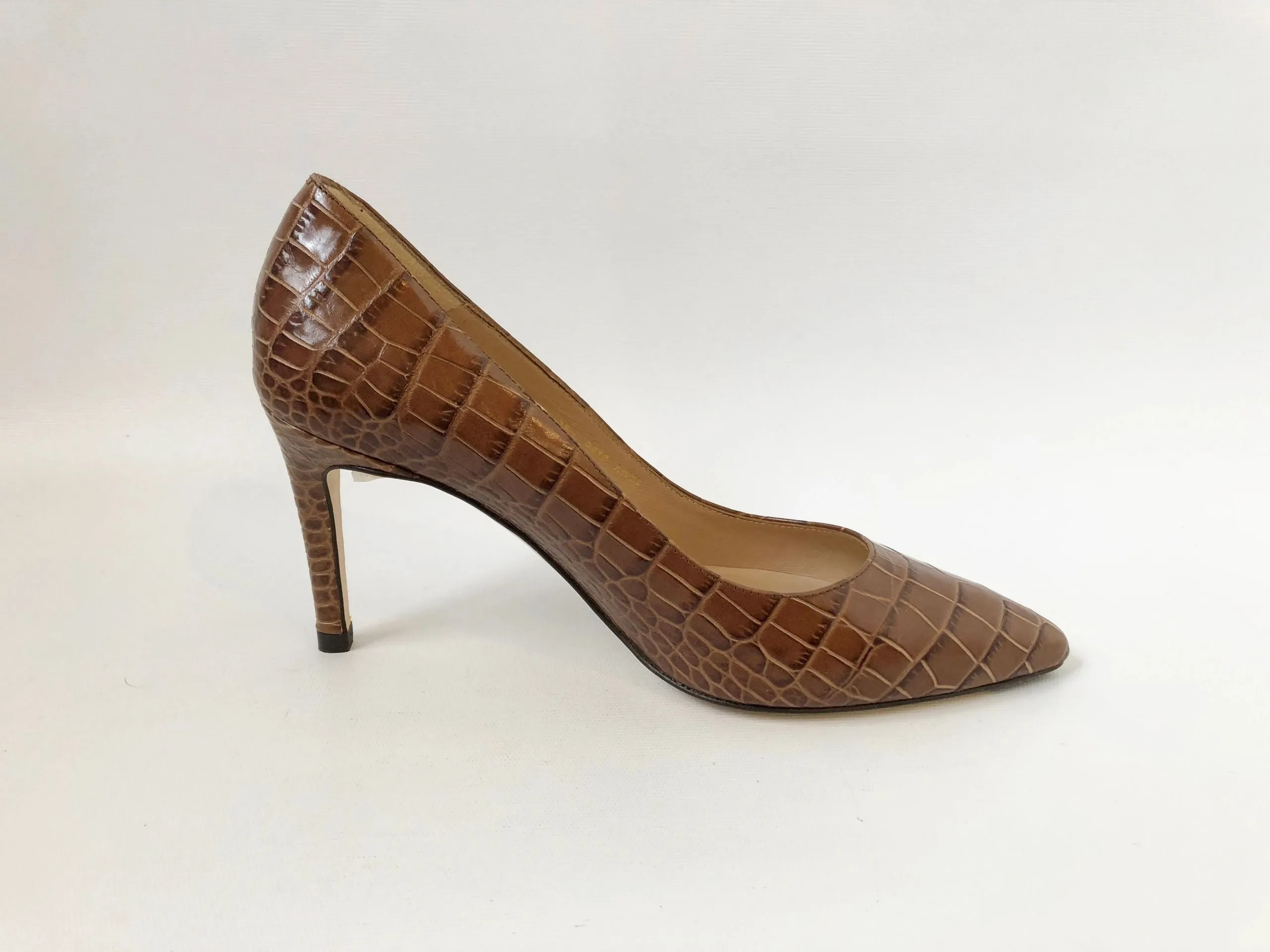 NEW L.K. Bennett Embossed Pump Size 39.5 It (9.5 Us)