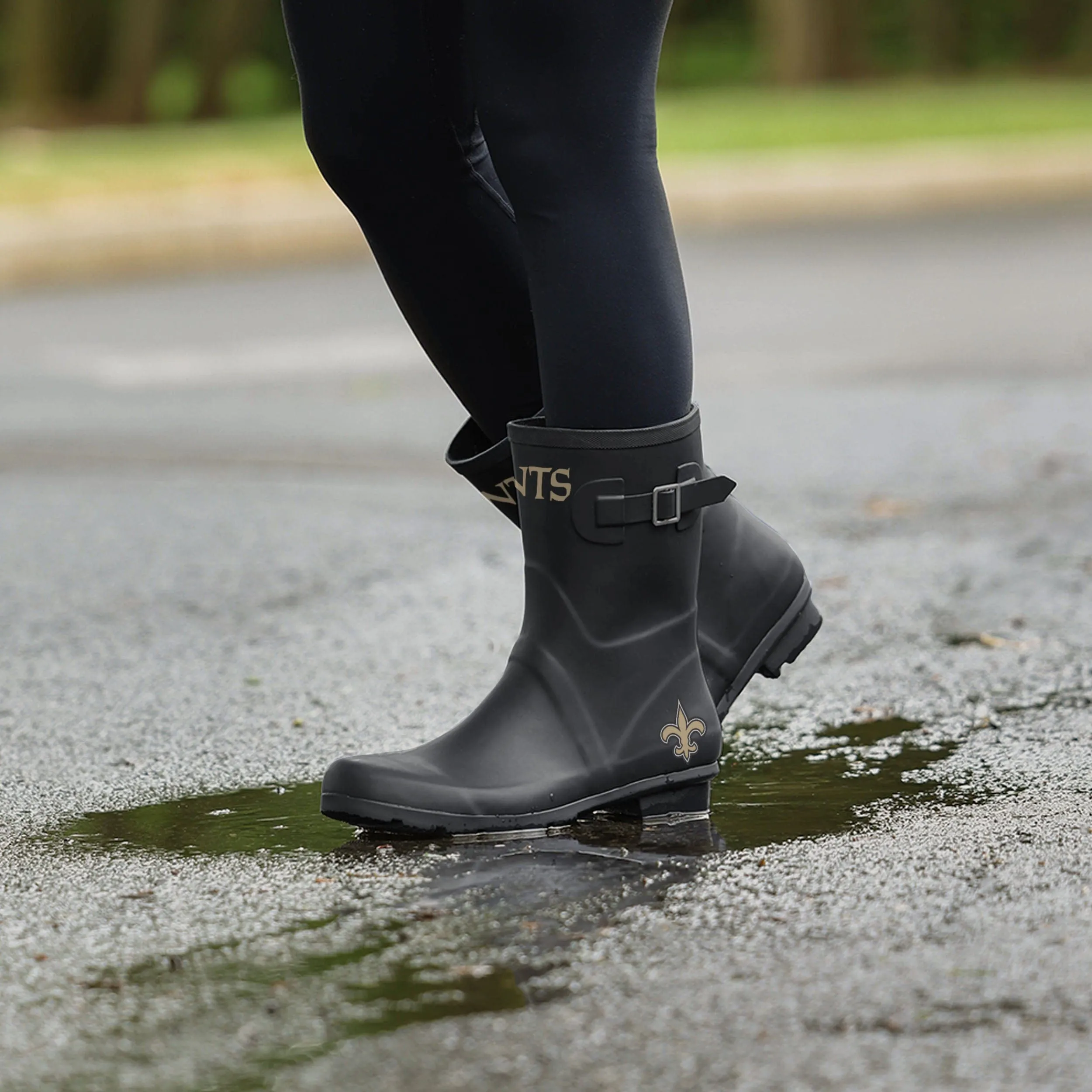 New Orleans Saints Womens Storm Ready Rain Boot