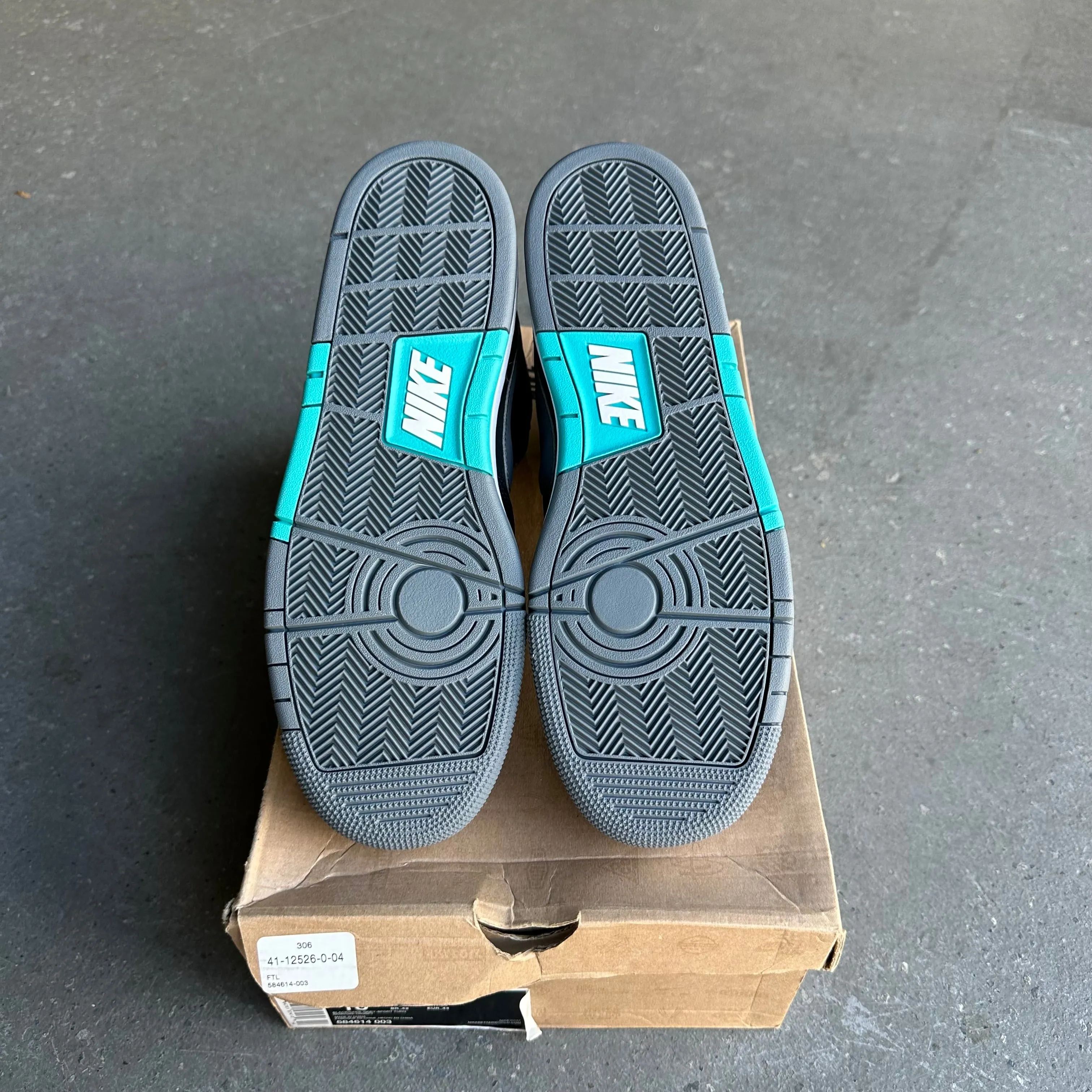 Nike Air Prestige IV High Black Cool Grey Teal