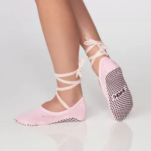 NO SHOW REGULAR TOE BALLET TIE - BALLET PINK