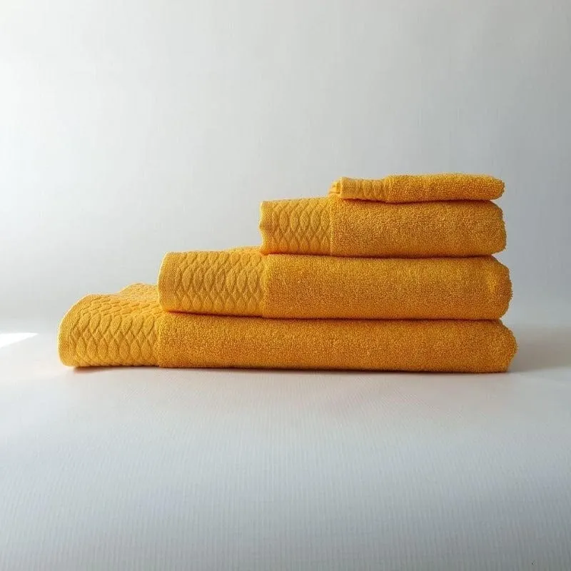 Nortex Inspire Towels Saffron ( Yellow) 480gsm