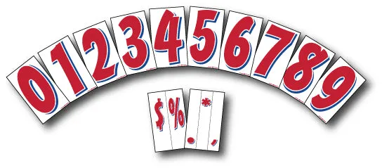Number Decals - RV