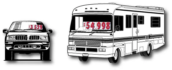 Number Decals - RV
