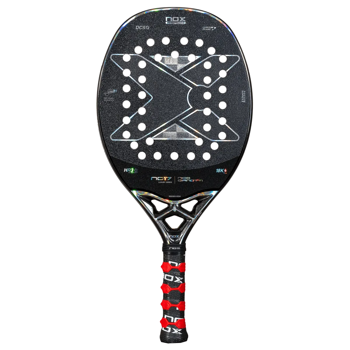 Pala beach tennis NG17 Luxury 2025. La pala de Nico Gianotti