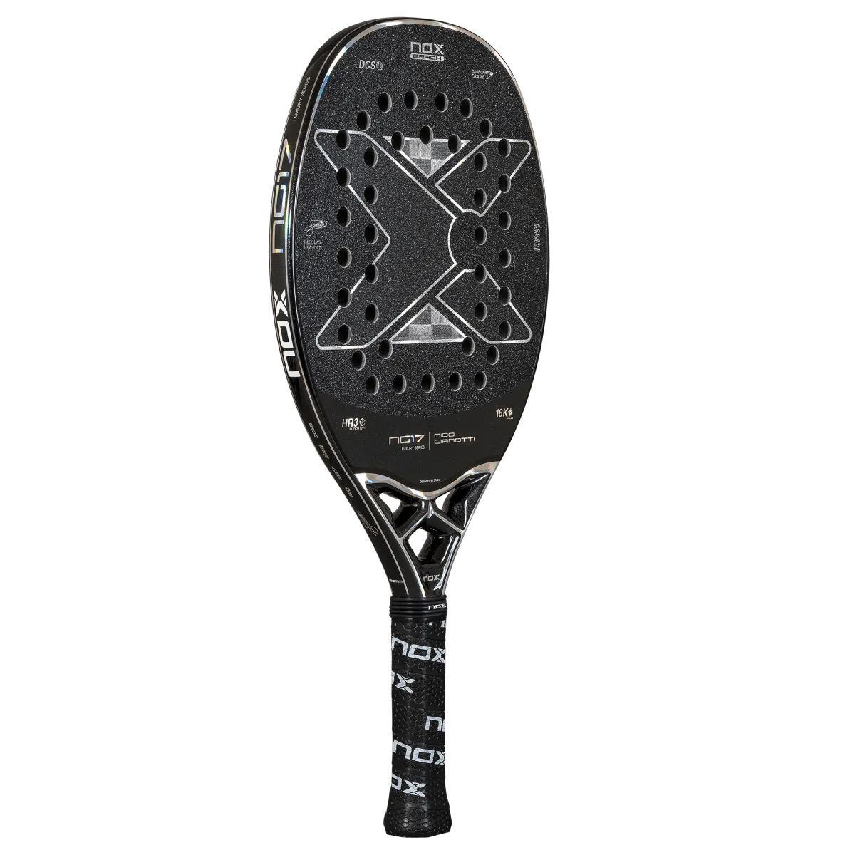 Pala beach tennis NG17 Luxury 2025. La pala de Nico Gianotti