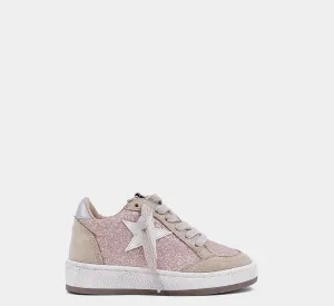 Paz Toddler Champagne Glitter Sneakers