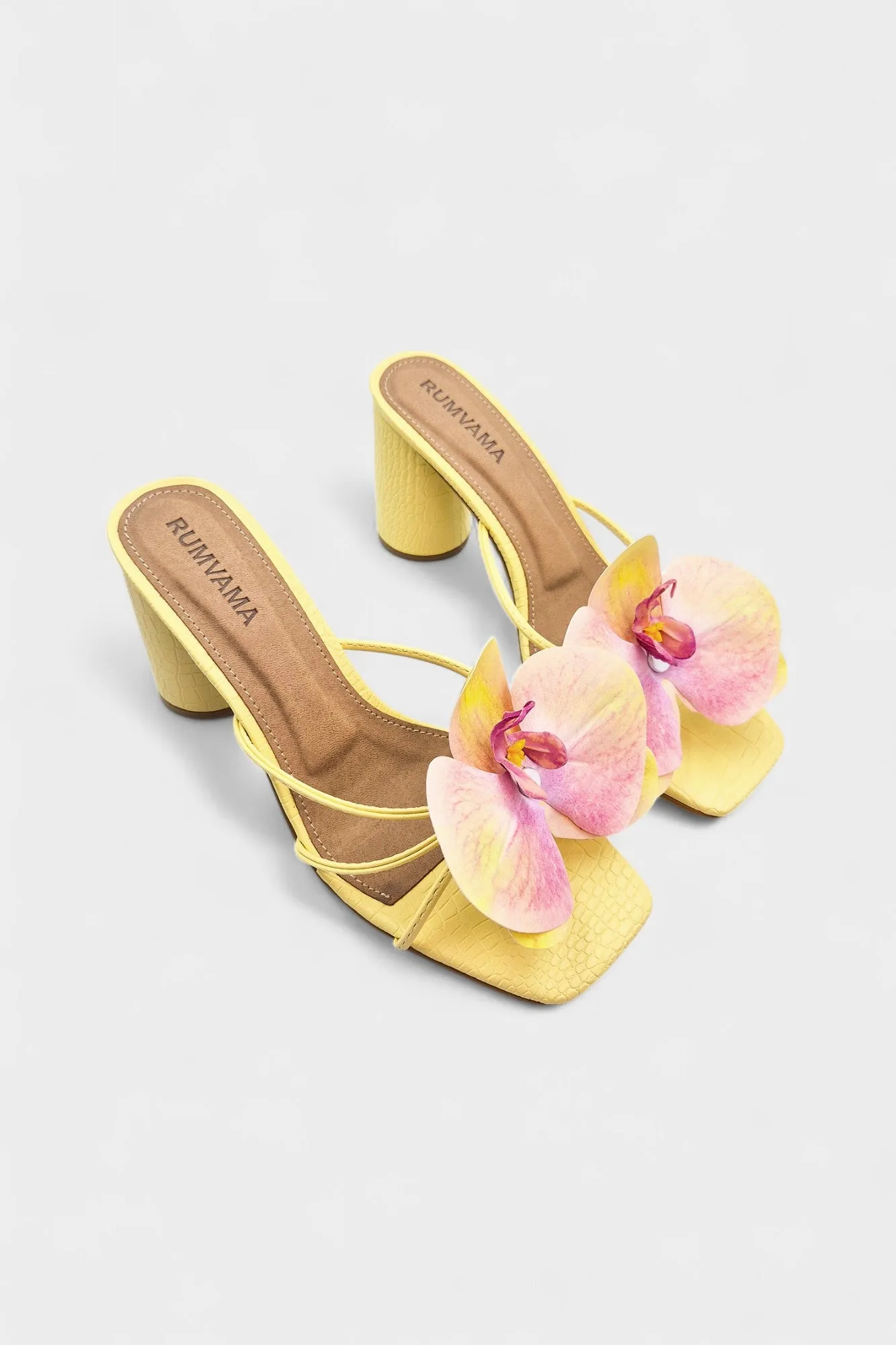 Peach Orchid Heels
